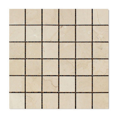 Carreau de marbre et mosaïque Marble Grid