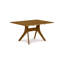 Audrey Extendable Solid Wood Trestle Dining Table-81263413-81263418