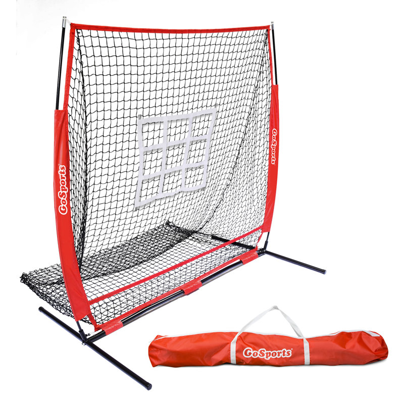 Filet d'exercice de baseball et de balle molle GoSports 5 pi x 5 pi