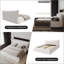 Queen Size Upholstered Platform Bed-1132544402-1132544412