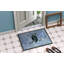 Tapis de porte d’intérieur anti-dérapant crabe-14950825