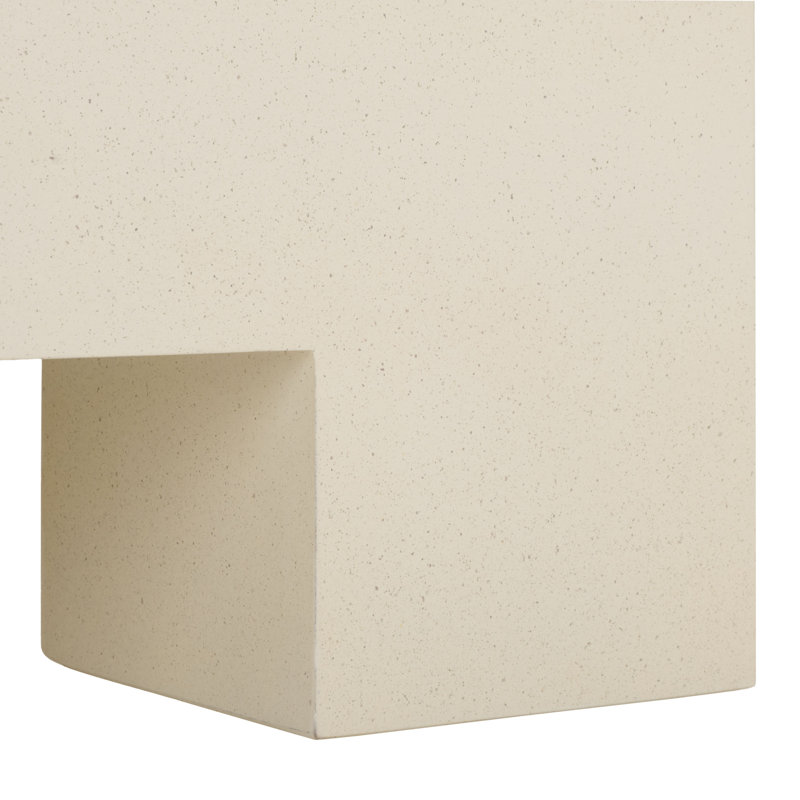 Table basse Aillard, Blanc