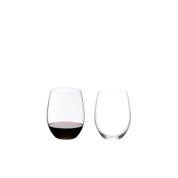 Riedel O Stemless Cabernet/Merlot Wine Glasses, Set of 2 + Reviews