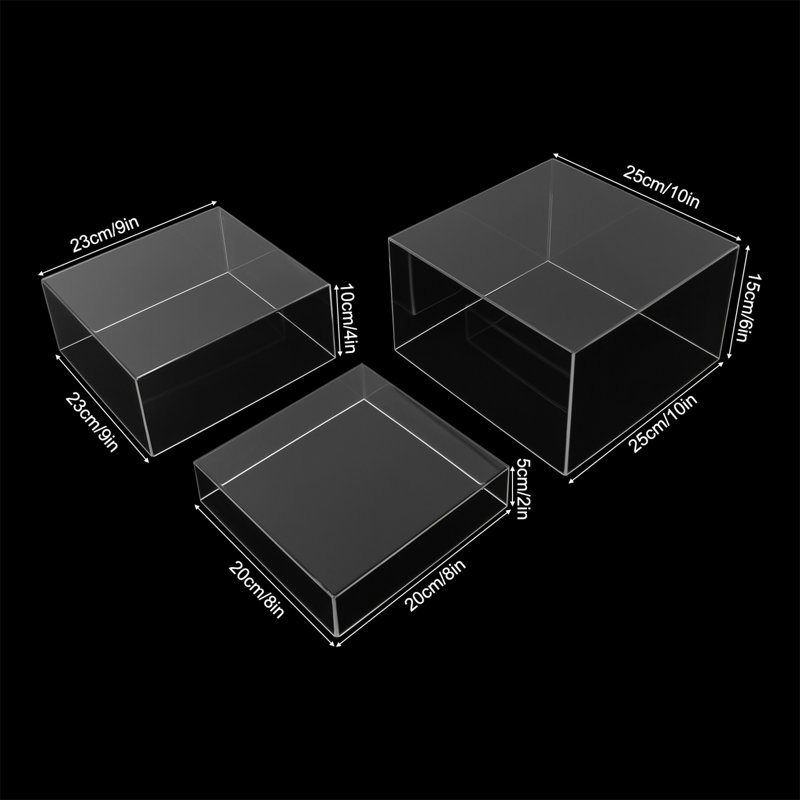 6'' H x 10'' W Acrylic Display Case