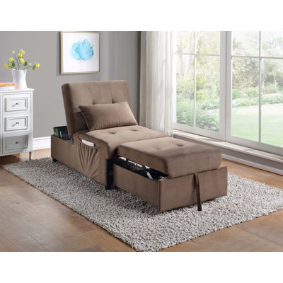 Banc de rangement avec plateau coulissant Modern