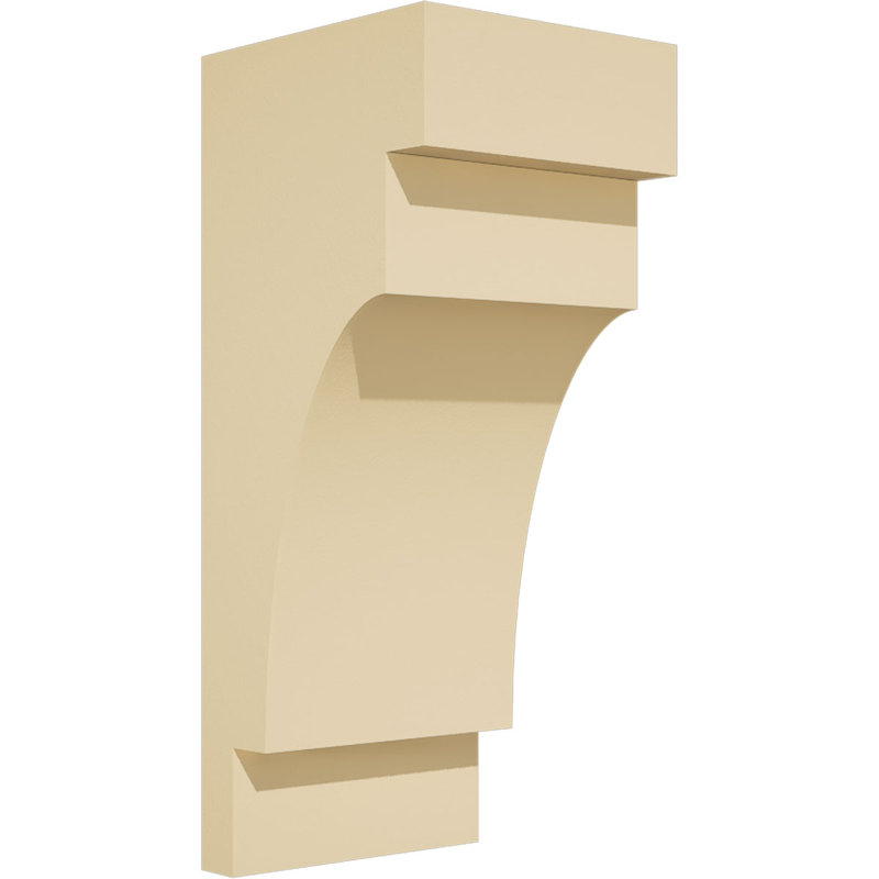 Corbeau d'uréthane méditerranéen Signature, brun clair apprêté, 14 po x 5,5 po x 6 po