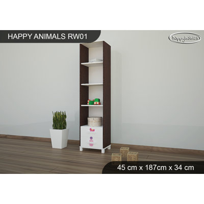 187 cm H X 45 cm W Kids Book Display