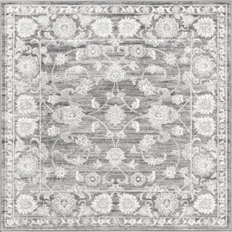 Oriental Indoor Rug, Square 5'3" x 5'3"