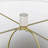 Fishbone Buffet Table Lamp (White)