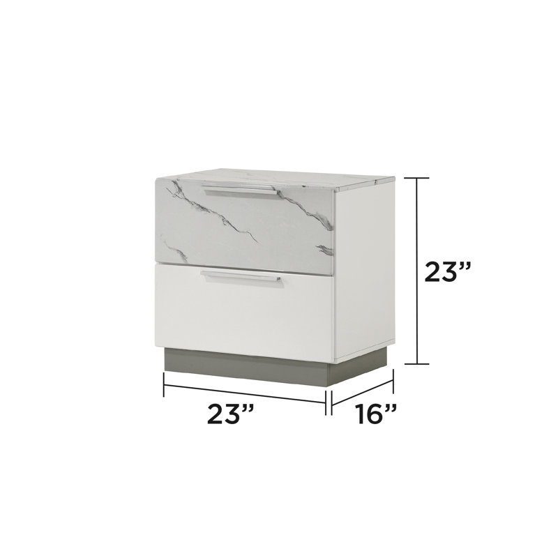 Table de chevet Modern Mist