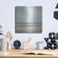 «Flowing Creek II» par Tim O'Toole, art mural en métal, 12 po x 12 po par Tim O'Toole