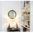 Tyelise Round Metal Porthole Wall Mirror-614837513