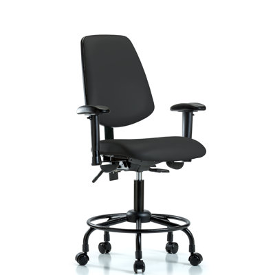 Amira Vinyl Drafting Chair