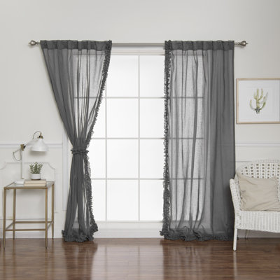 Raphaelle Semi Sheer Curtain Pair