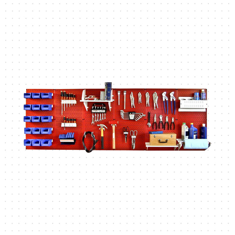 Ensemble 32 "x 96" Vergara, Rouge et blanc