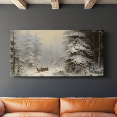 Série paysage - CML XXXI - Toile tendue avec châssis - Prêt à être accroché