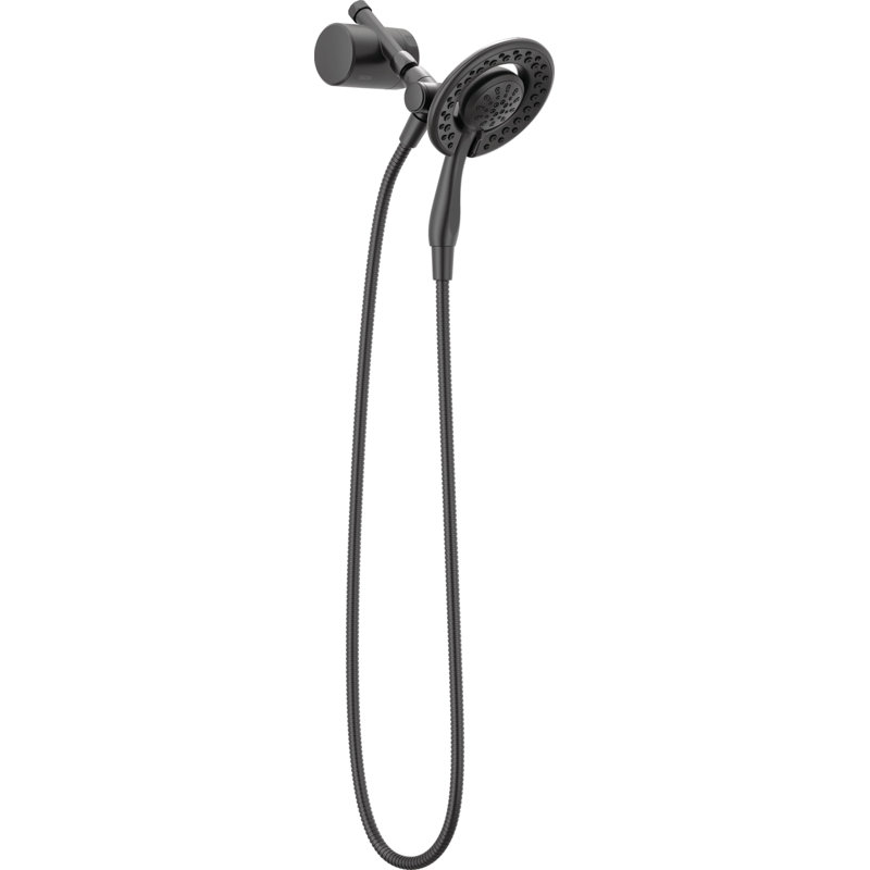 In2ition 2-in-1 Dual Shower Head with Clarifi Standard Shower Filter, Matte Black
