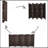 8 Panel Room Divider, Folding Screen