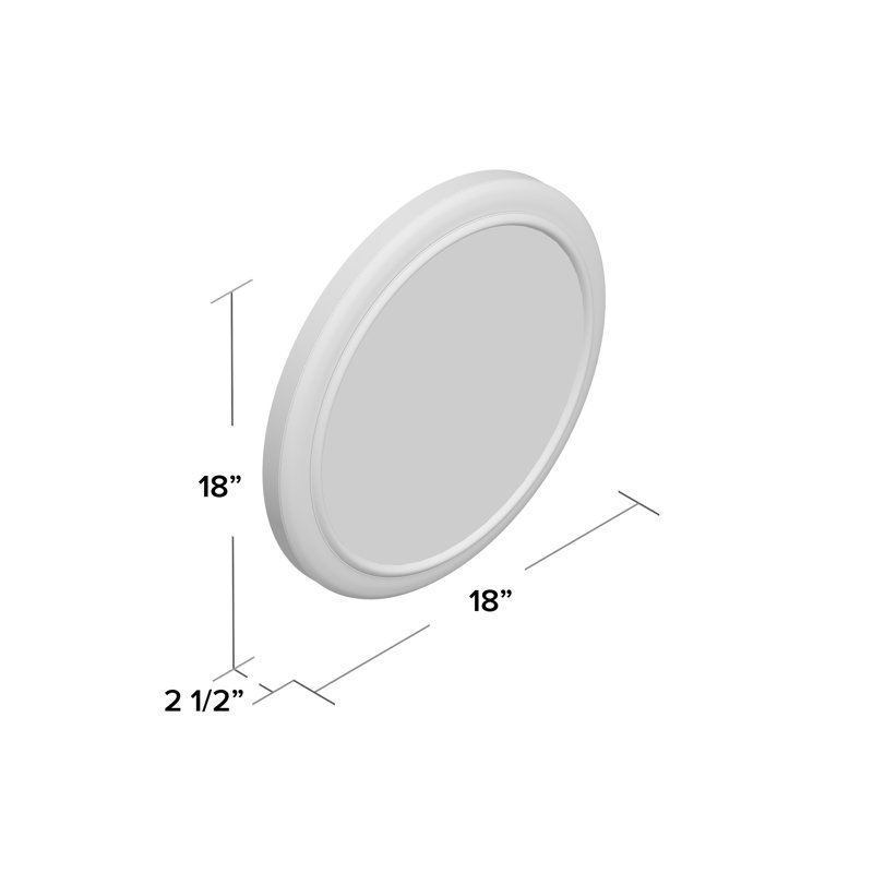 Horloge murale 18 po Eclipse