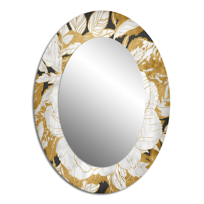 Miroir mural blanc exquis, 40 po x 30 po