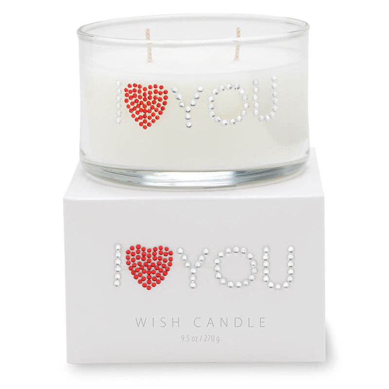 Bougie i le coeur que vous souhaitez pour le pot