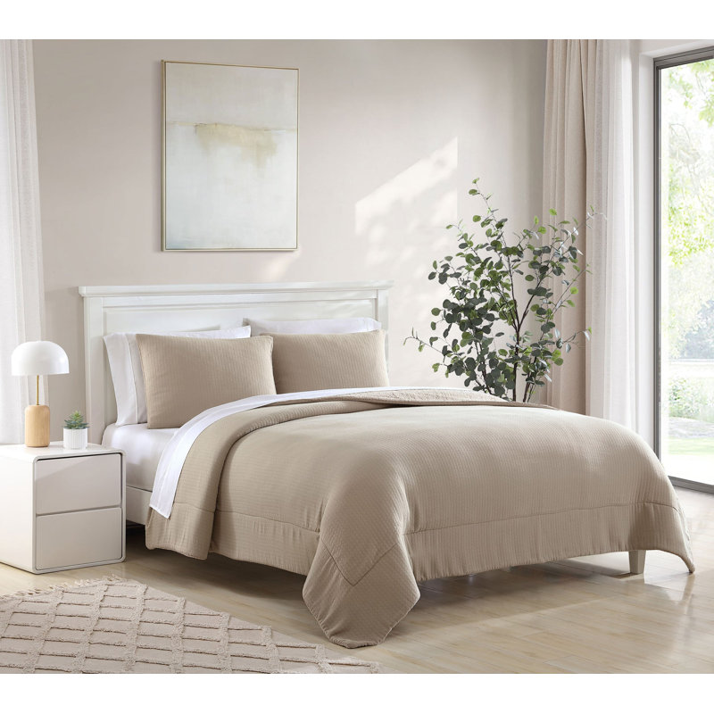 Natural Premium Bamboo Machine Woven Flat Sheet, King / Cal King Flat Sheet, Clear White