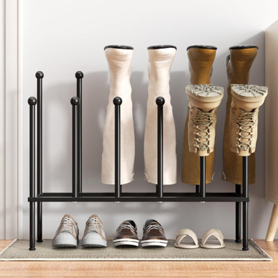 6 Pair Shoe Rack