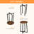 Archippos Top End Table Set End Table