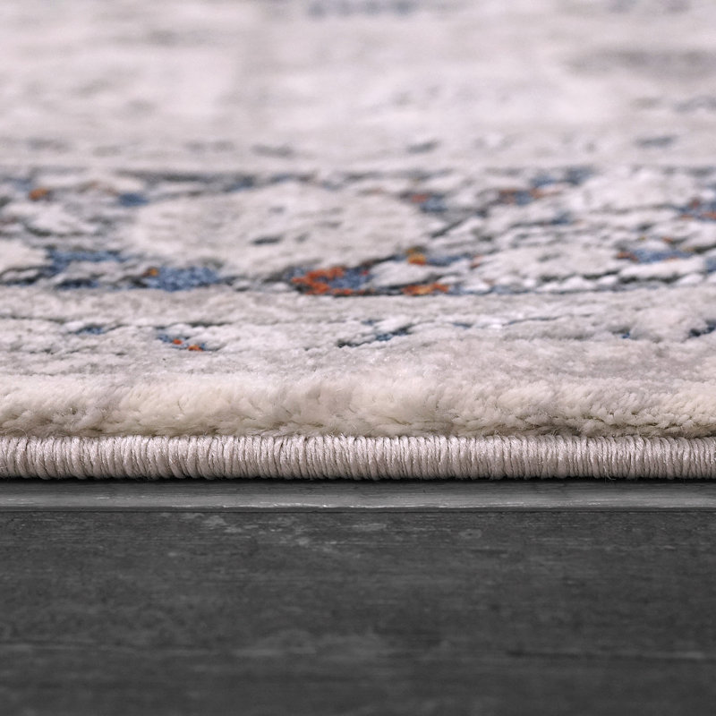 Oriental Indoor Rug, Rectangle 9'2" x 12'