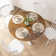 Clairvin 45W Transitional Round Trestle Dining Table