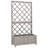 Planter Flower Box Trellis Raised Bed Outdoor Planter Solid Firwood-176386048