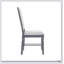 Ensemble de 2 chaises de salle à manger rembourrées en lin avec une bordure en bois élégante et une fabrication durable, parfaites pour le confort et le style.