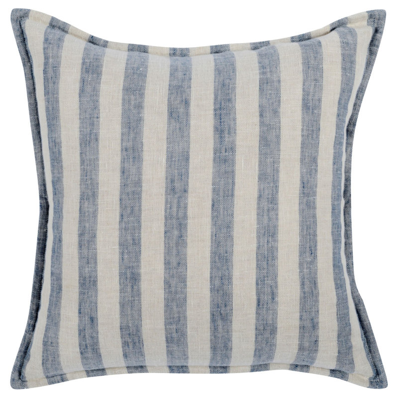 Sima Linen Square Pillow Cover & Insert