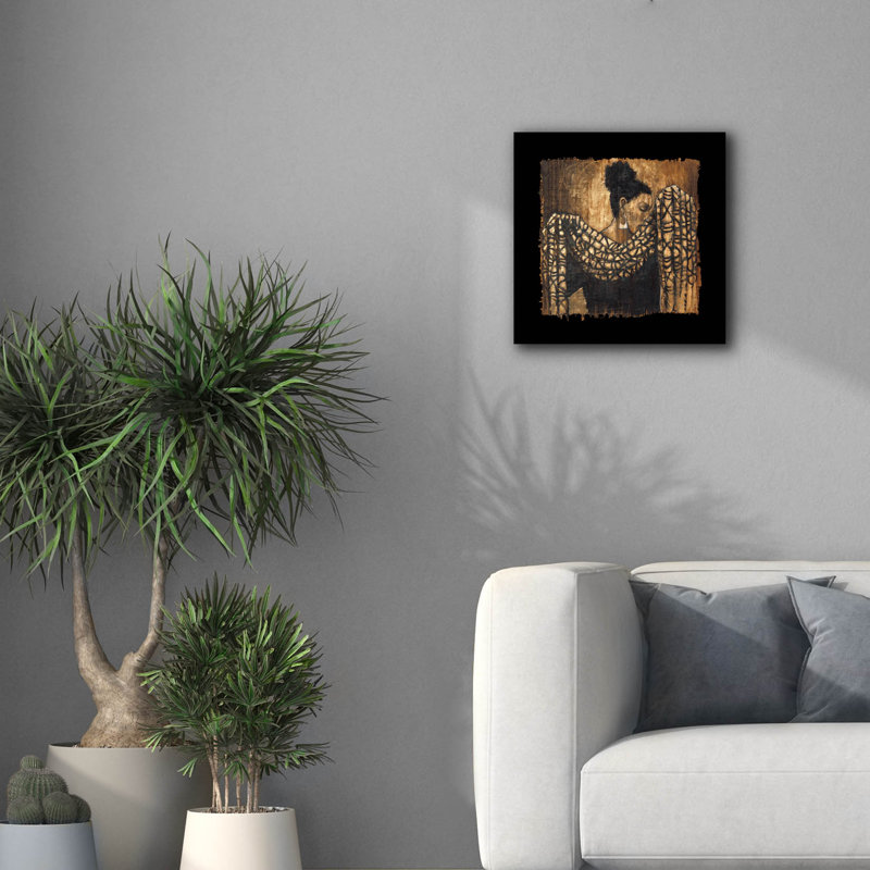 «In The Moment» par Monica Stewart, H 18 po x l 18 po x P 0,75 po
