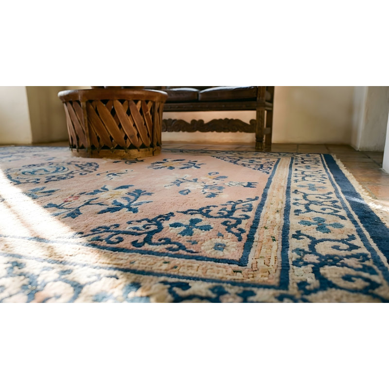 Tapis noué à la main Antique Pink
