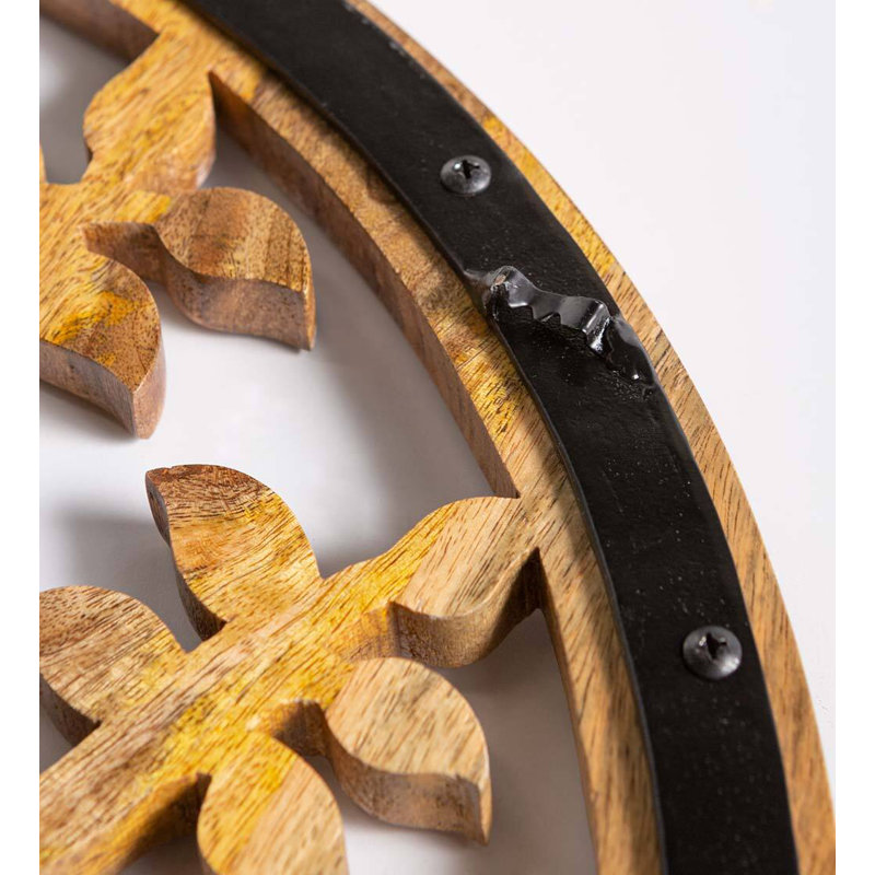 Wooden Carved Tree Of Life Wall Art