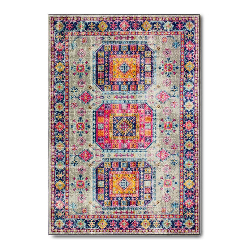 Cotton Oriental Indoor / Outdoor Rug, Runner 3'11" x 16'5"