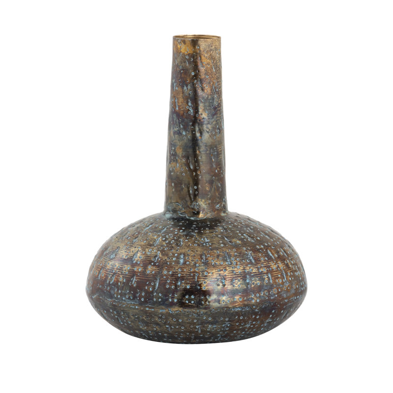 Fowler Vase - Set of 3 Patinated Brass