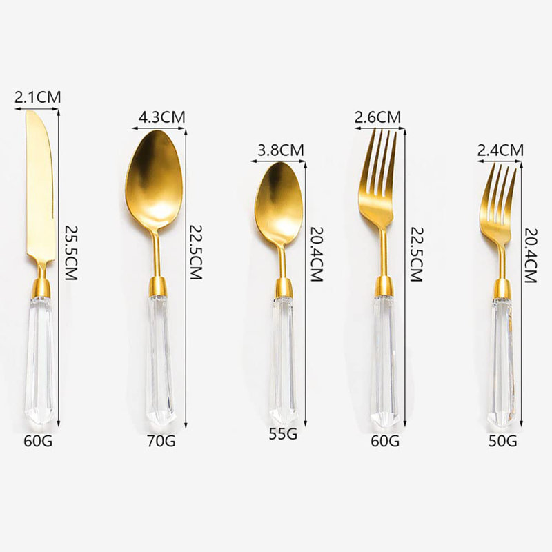 Mercer41 Jaysun Stainless Steel Flatware Set