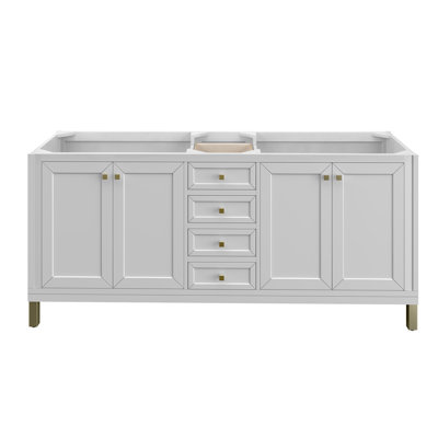 Chicago 72'' W Double Bathroom Vanity Base