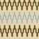 Tapis beige/bleu/brun Kelston
