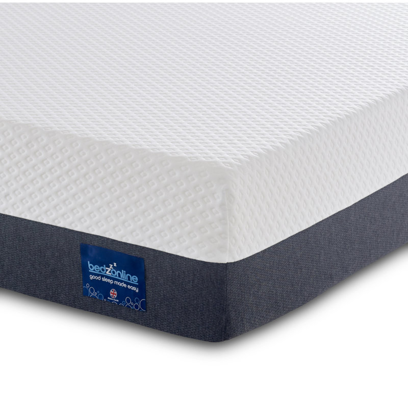 Winksleep 7" Half-Half Premium Cover Memory Foam Mattress with Long-Lasting Support, Small Double (4')