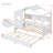 Contemporary Wooden House Bed with Trundle and Storage Shelves-117244265-117244264