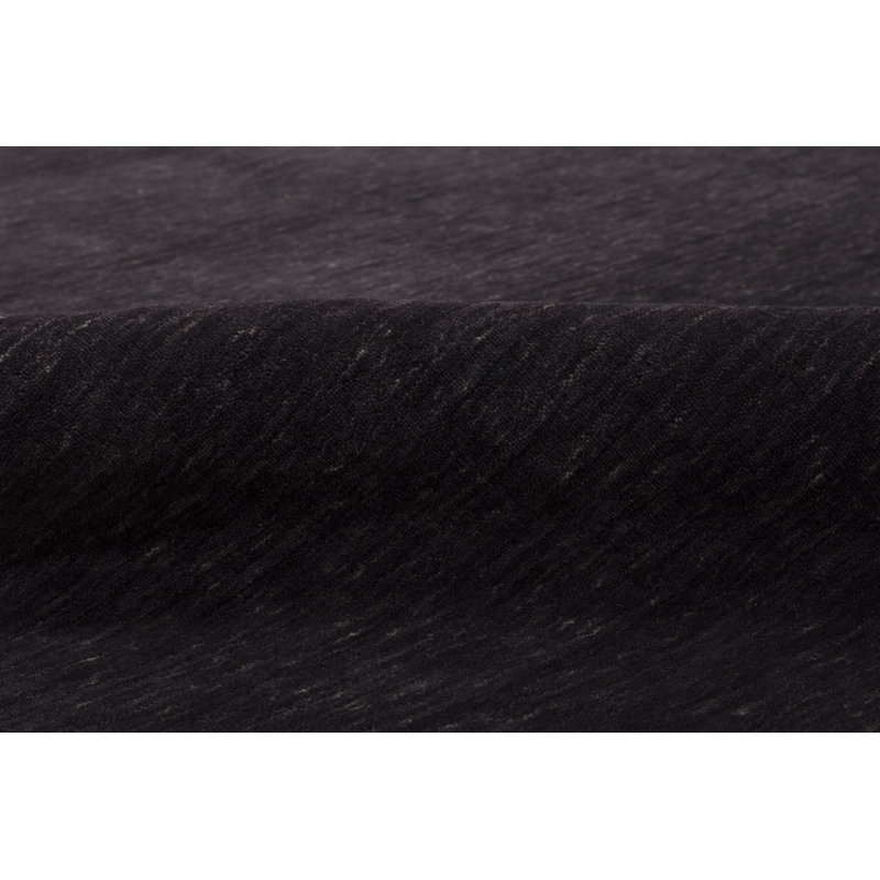 Hand Loomed Area Rug in Black