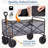Portable Collapsible Utility Wagon Garden Carts-97760542-110687530