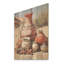 Impression sur toile de poterie rose sur bois - Poterie bohème sur bois-1540068313