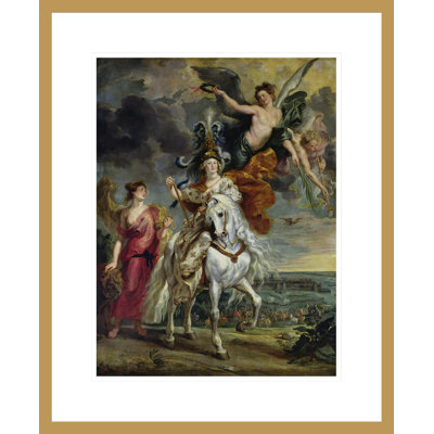 Le cycle des Médicis: le triomphe de Juliers, 1er septembre 1610, par Peter Paul Rubens, impression giclée encadrée
