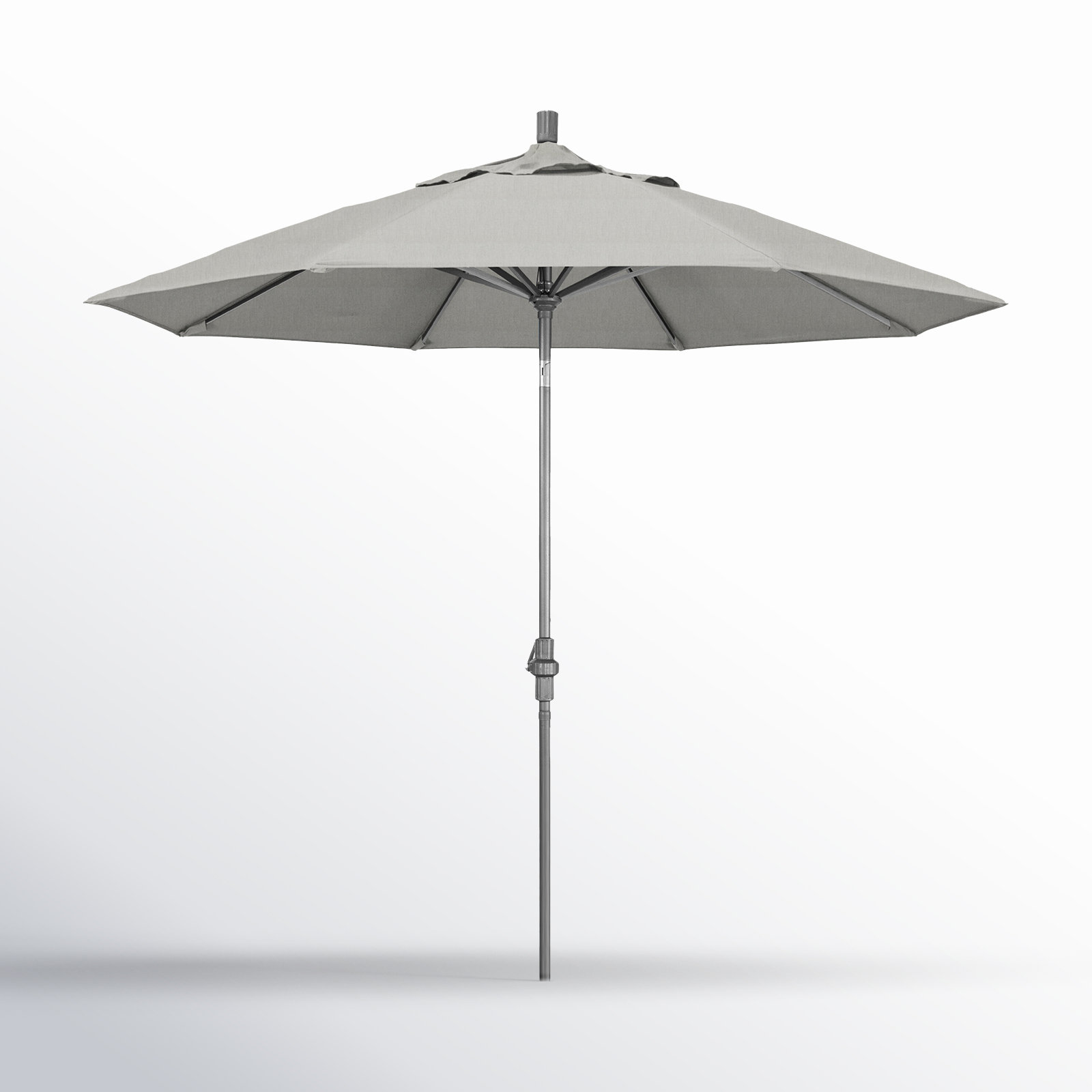 Romany 108'' Sunbrella® Umbrella, Canvas Granite Sunbrella® Canvas