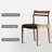 Retro simple sintered stone dinning table sets