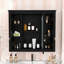 Armoire à pharmacie murale avec miroir et tablettes réglables-370273457